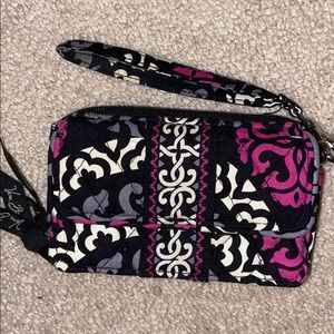 Vera Bradley wristlet canterberry pattern